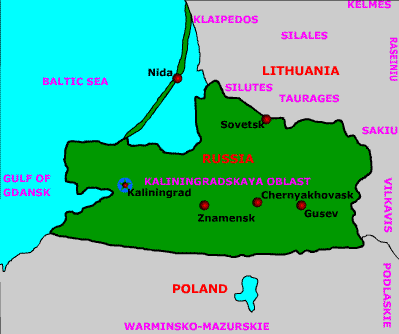 Map of Kaliningradskaya_oblast