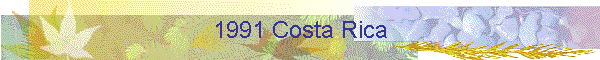 1991 Costa Rica
