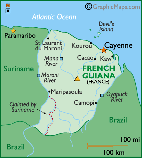 french guiana